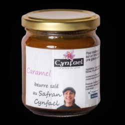 Caramel au beurre salé au safran