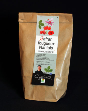 Tisane aux fruits rouges et au safran Cynfael